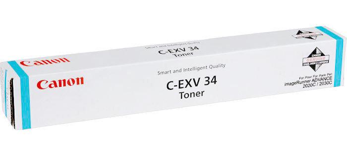 Тонер Canon C-EXV34 для iRAC20xx/22xx Cyan, фото 1