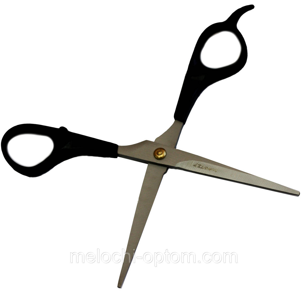 Ножницы парикмахерские с пластиковой ручкой 16см - фото 2 - id-p43002795