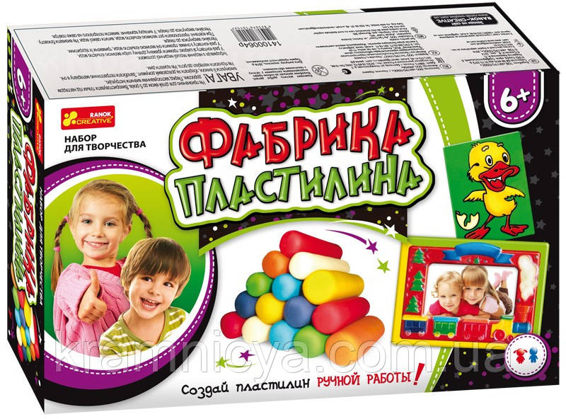 Фабрика пластиліна. Зроби сам тісто для ліплення (2150)
