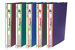 Папка-швидкозшивач з кишенею А4 D1807-01 чорна 490604 Datum