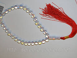 Чотки 33 намистини, місячний камінь