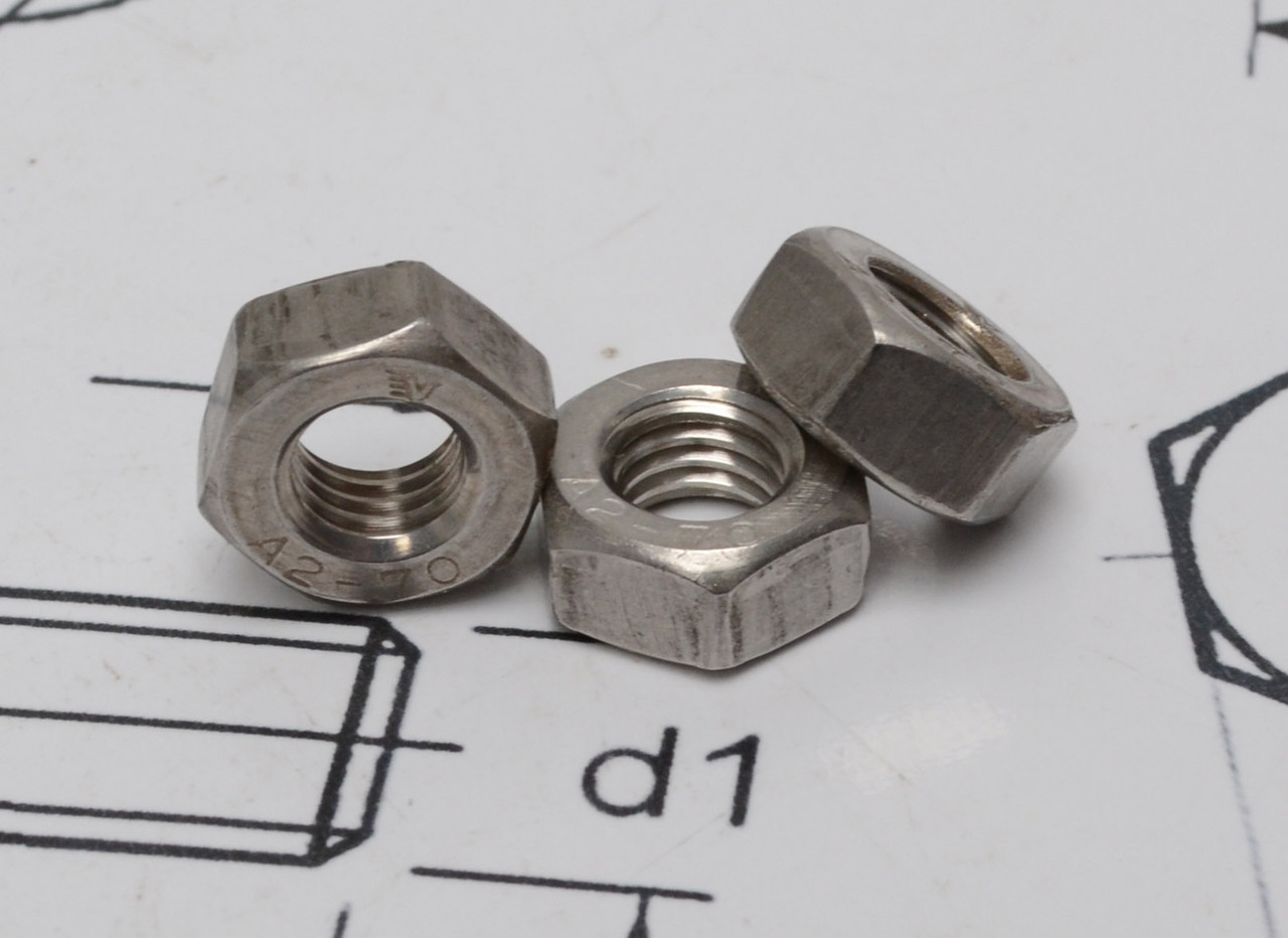 Гайка шестигранная М42 DIN 934 из стали А2 -заказать по цене ниже рыночной