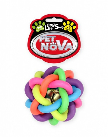 Іграшка для собак Путанка з дзвіночком Pet Nova 10.5 см