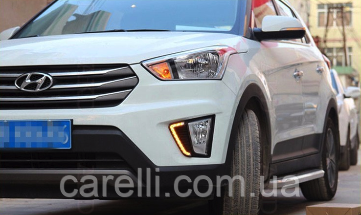 DRL штатные дневные ходовые огни LED- DRL для Hyundai Creta (V2) - фото 6 - id-p601778180