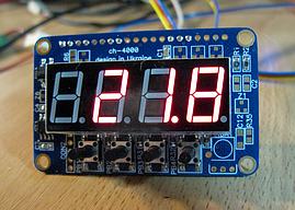 Терморегулятор ch-4000 чотирьох канальний