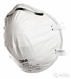 3М 8102 Респіратор протиаерозольний FFP2 до 12 ГДК без клапана, фото 3