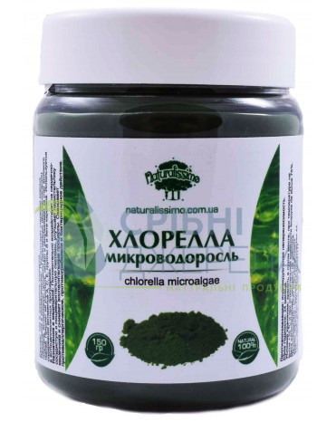 Хлорела мікроводорість, 150 г, фото 1