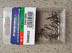 Тройник для рыбалки Globe Kalipso № 9 (30 шт/уп)