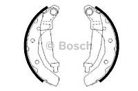 Колодки тормозные задние Chery QQ/S11 Bosch