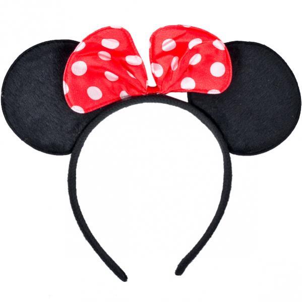 Ободок з вушками Мінні маус. Обідок вушка Міккі Мауса, фото 1