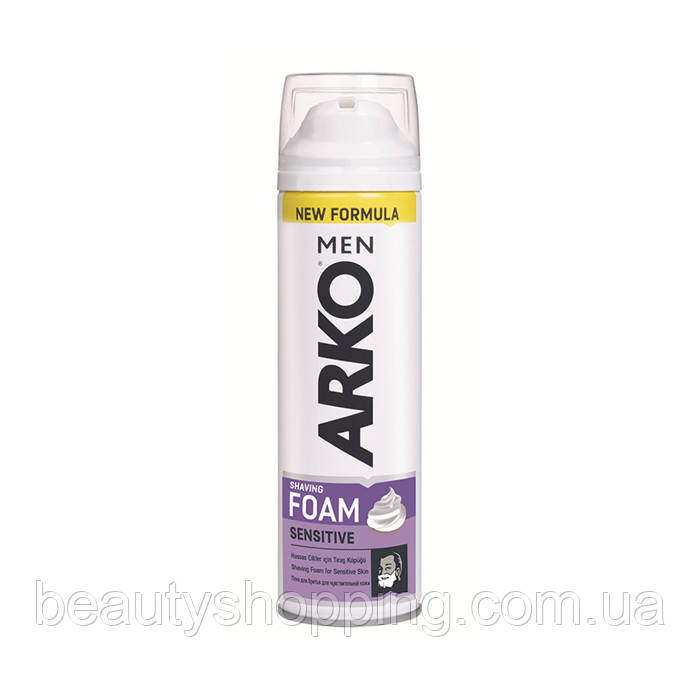 Піна для гоління Arko Sensetive для чутливої 200 ml