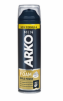 Піна для гоління Arko Gold Power для жорсткої щетини 200 мл