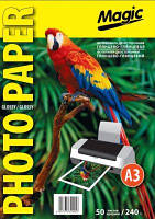 Фотопапір Magic A4 двостороння Глянець/Глянець