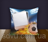 Подушка з місцем для сублімації 35х35 "Football"