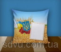 Подушка з місцем для сублімації 35х35 "Ukraine"