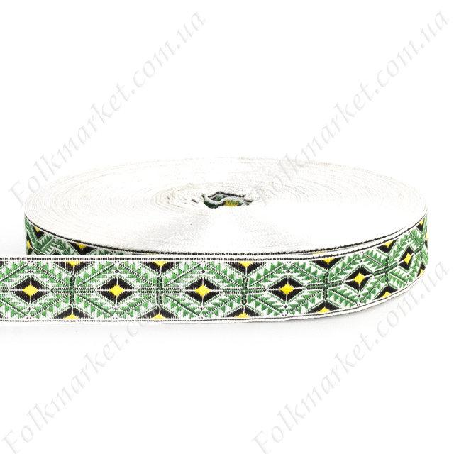 Жакардова оздоблювальна стрічка 20 мм 0232-3, фото 1