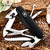 Ніж Victorinox Huntsman 1.3713.3 чорний, фото 4