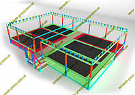 Батутная арена джамп "3 на 3"