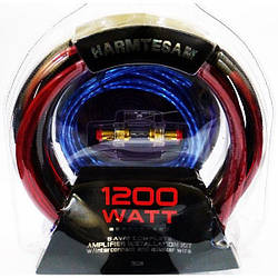 Набір дротів для підсилювача/сабвуфера RC-6 до 1200 Вт! Якість супер!