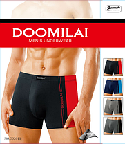 Чоловічі боксери стрейчеві марка "DOOMILAI" Арт.D-02011, фото 2