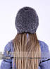 Хутряна шапка для жінок із польського песцю, фото 3