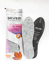 Стельки Осень-Зима с войлоком SILVER