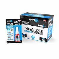 Фиксатор резьбы (ДЛЯ РАЗБОРНЫХ СОЕДИНЕНИЙ) NOWAX NX21139 THREADLOCKER BLUE