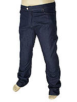 Чоловічі джинси Cen-cor CNC-1488-ВТ темно-синього кольору у великому розмірі