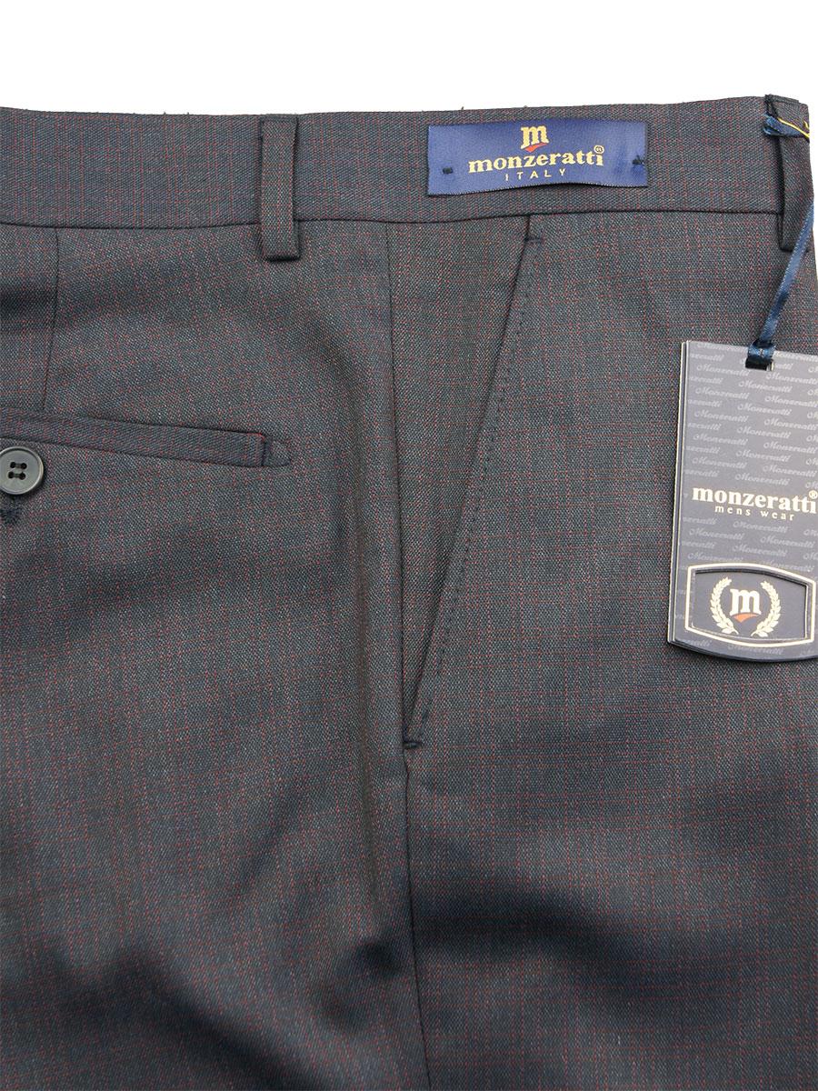 Чоловічі класичні брюки Monzeratti 0985 G-6 Classic в різних кольорах - фото 4 - id-p602153841
