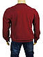 Светр чоловічий Better Life бордовий великого розміру, фото 4