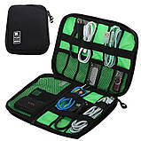 Чохол, сумка — органайзер для дротів, синій, фото 2