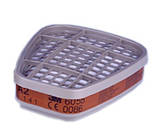 3М 6055 Змінний фільтр для захисту від органічних газів і парів (клас захисту A2), для масок серії 6000, фото 2