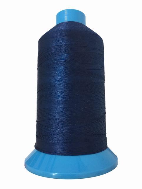 Нитка підвищеної міцності 100% РЕ 10 колір S-039 синій темний (боб 750 ярдів) NITEX