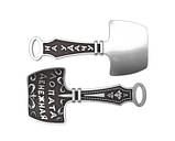 Підвіска срібна Лопата Грошова, фото 2