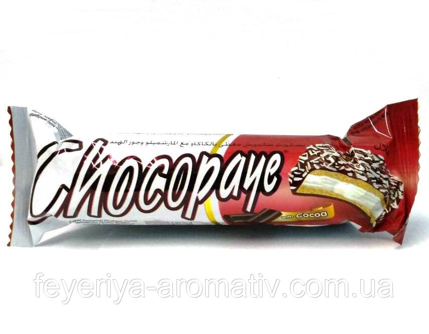 Печиво бісквітне в глазурі Chocopaye 50г (Туреччина) шоколад