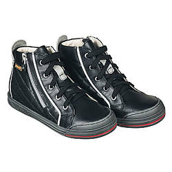 Дитячі ортопедичні кросівки Memo New York 3LA Чорні