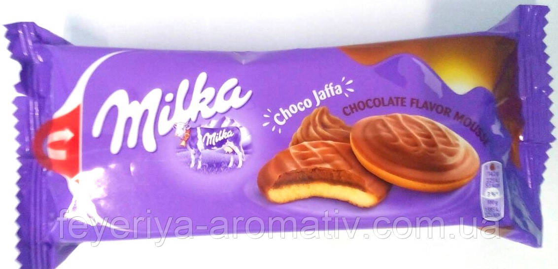 Печиво Milka шоколадне Choco Jaffa 128g (Швейцарія)
