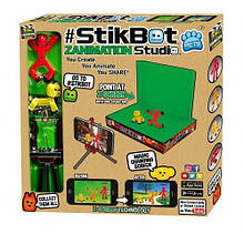 Ігровий набір для анімаційної творчості STIKBOT S2 PETS — СТУДІЯ Z-SCREEN (2фіг., штатив, сцена)