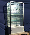 Торгова вітрина скляна з алюмінієвого профілю 200х100х40 бу, фото 3