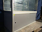 Торгова вітрина скляна з алюмінієвого профілю 200х100х40 бу, фото 4