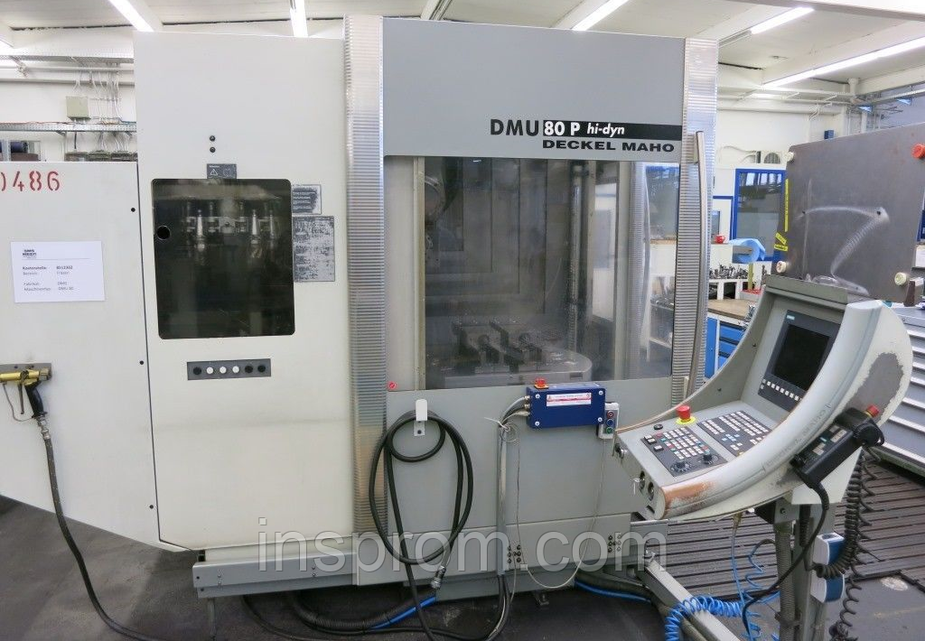 Універсальний фрезерний обробний центр з ЧПУ DECKEL MAHO DMU 80 P