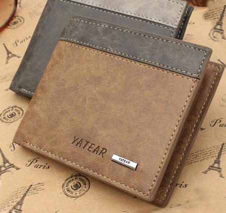 Фото чоловічого шкіряного гаманця картинка коричневих чоловічих гаманців