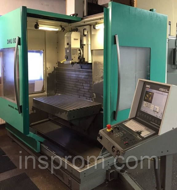Вертикальний фрезерний обробний центр з ЧПУ DECKEL MAHO DMU 80 T