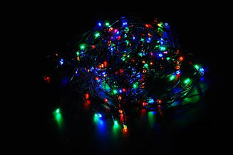 Гірлянда Діодна 100 шт. чорний дріт Матова лінза 100LM AP