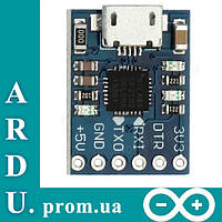 Конвертер USB - UART TTL CP2102 micro USB Адаптер, переходник) [#9-9]