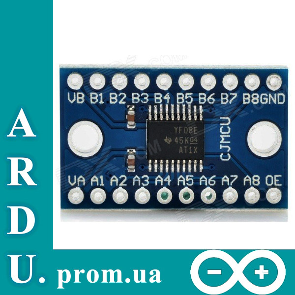 Конвертер рівнів TTL TXS0108E Arduino PIC ARM [#7-5]