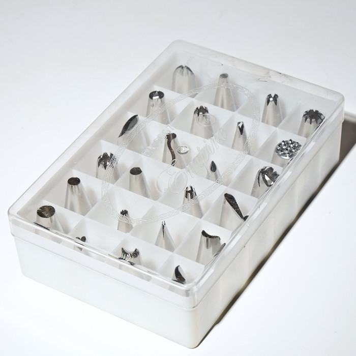 Насадка для кондитерського мішка Empire 24 штуки метал (0007 EM), фото 1