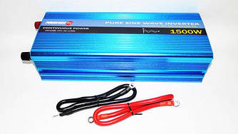 Перетворювач напруги інвертор Powerone 12 - 220V 1500W - чиста синусоїда