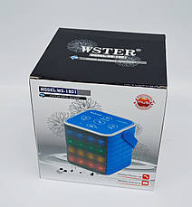 Портативна колонка з Bluetooth Wsten WS-1801, фото 4