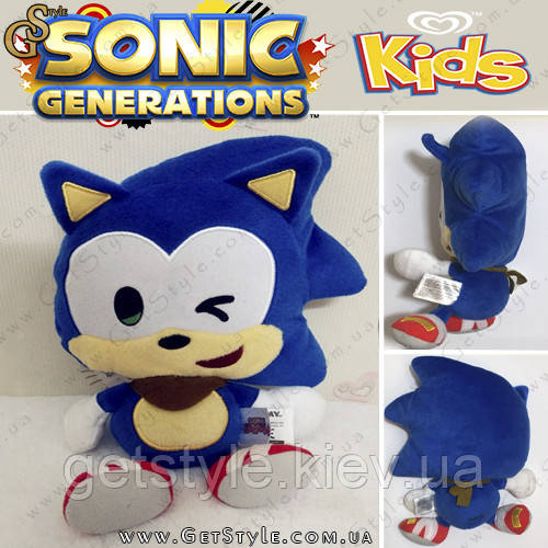 Іграшка із серії героїв Sonic Kids — "Little Sonic" — 25 см.